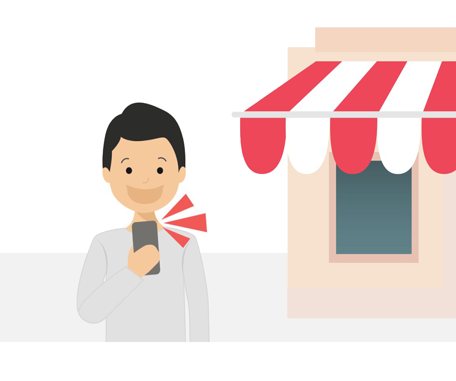 Negozio e cliente