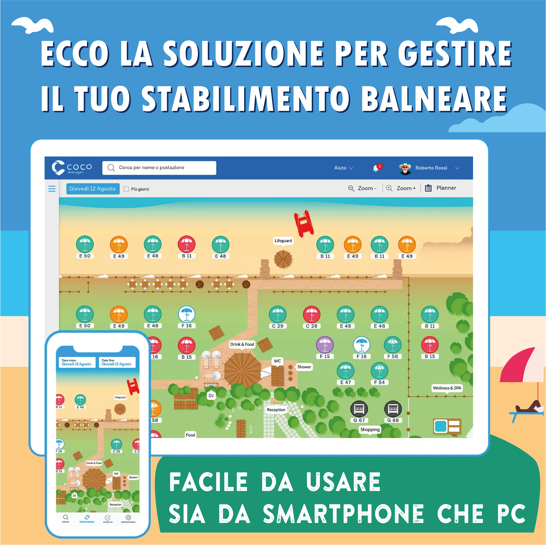 Gestionale stabilimenti balneari | Computereoffice